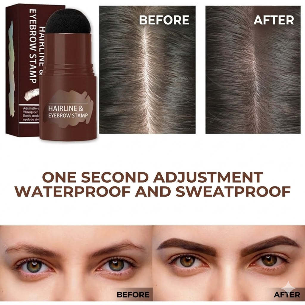 Professional Eyebrow Stamp & Stencil Kit - For Perfect Symmetry