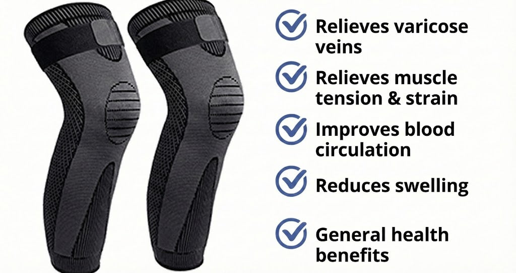 Self-Heating Knee Brace (Set of 2)