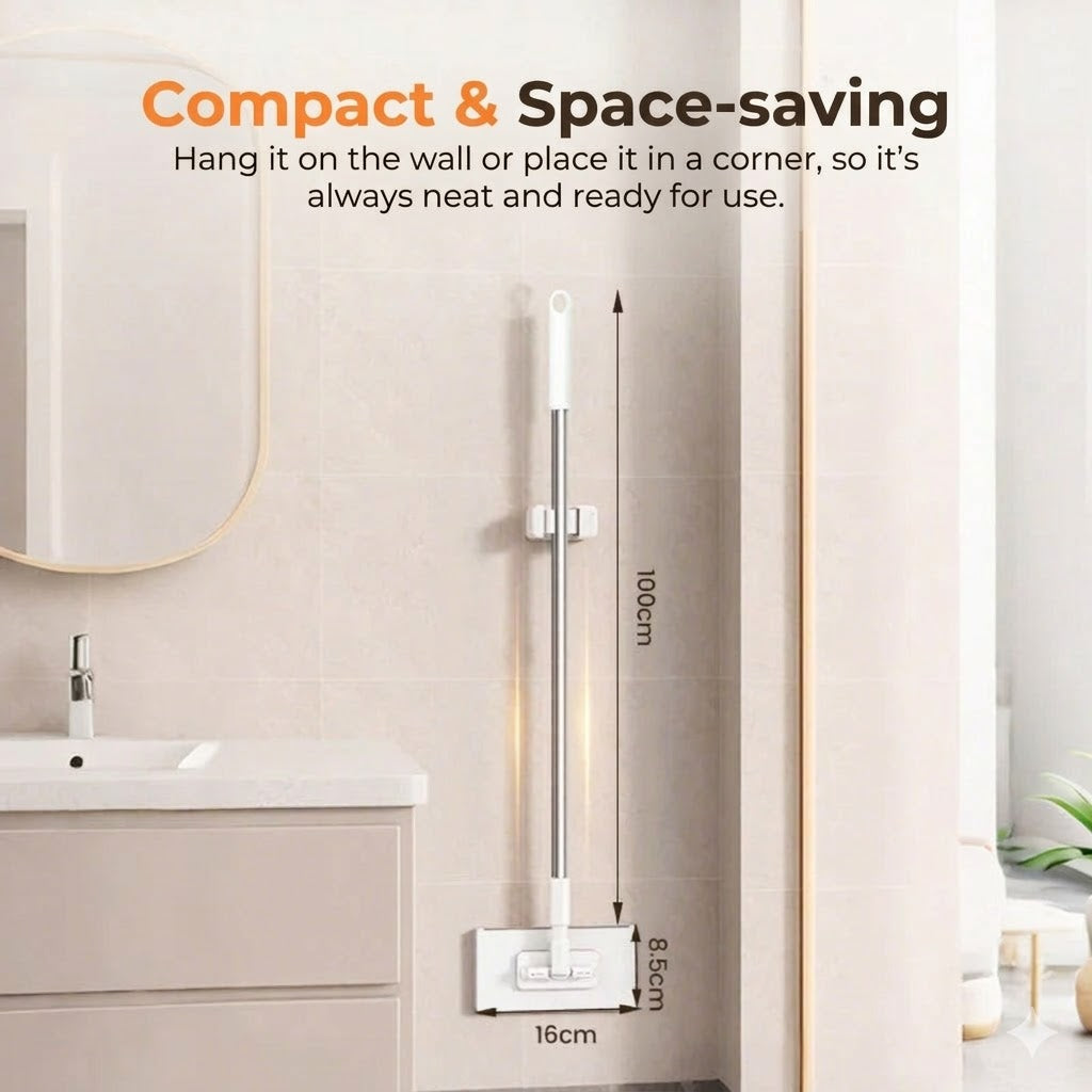 Clamping Mop Set with Squeeze Mechanism