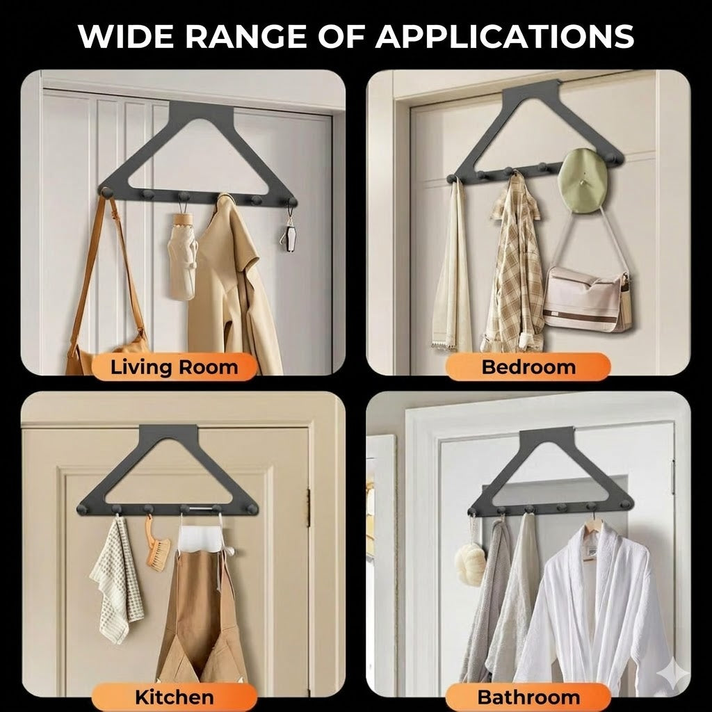Sturdy & Durable Over-Door Organizer