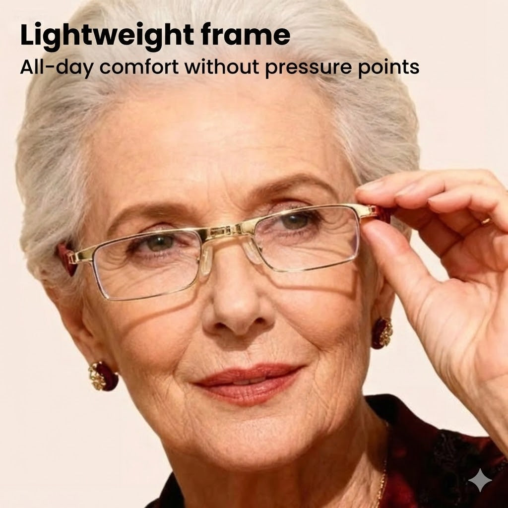 Foldable Reading Glasses & Computer Glasses - Blue Light Filter - Collapsible (Incl. Case)