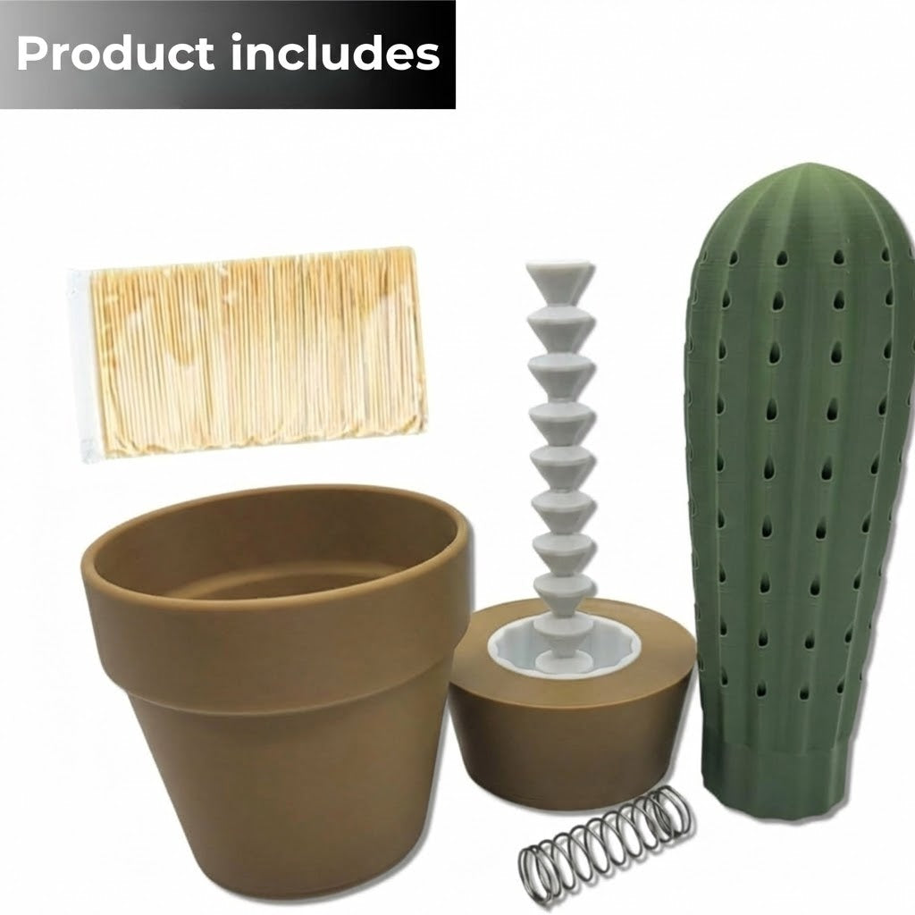 Automatic Cactus Toothpick Dispenser