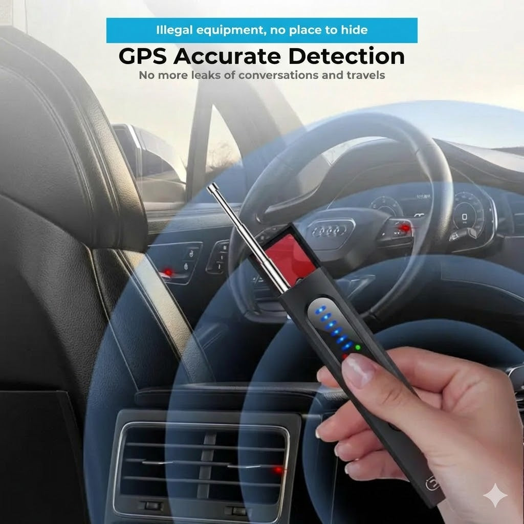 Hidden Camera Detector, GPS Tracker Detector and RF Signal Scanner