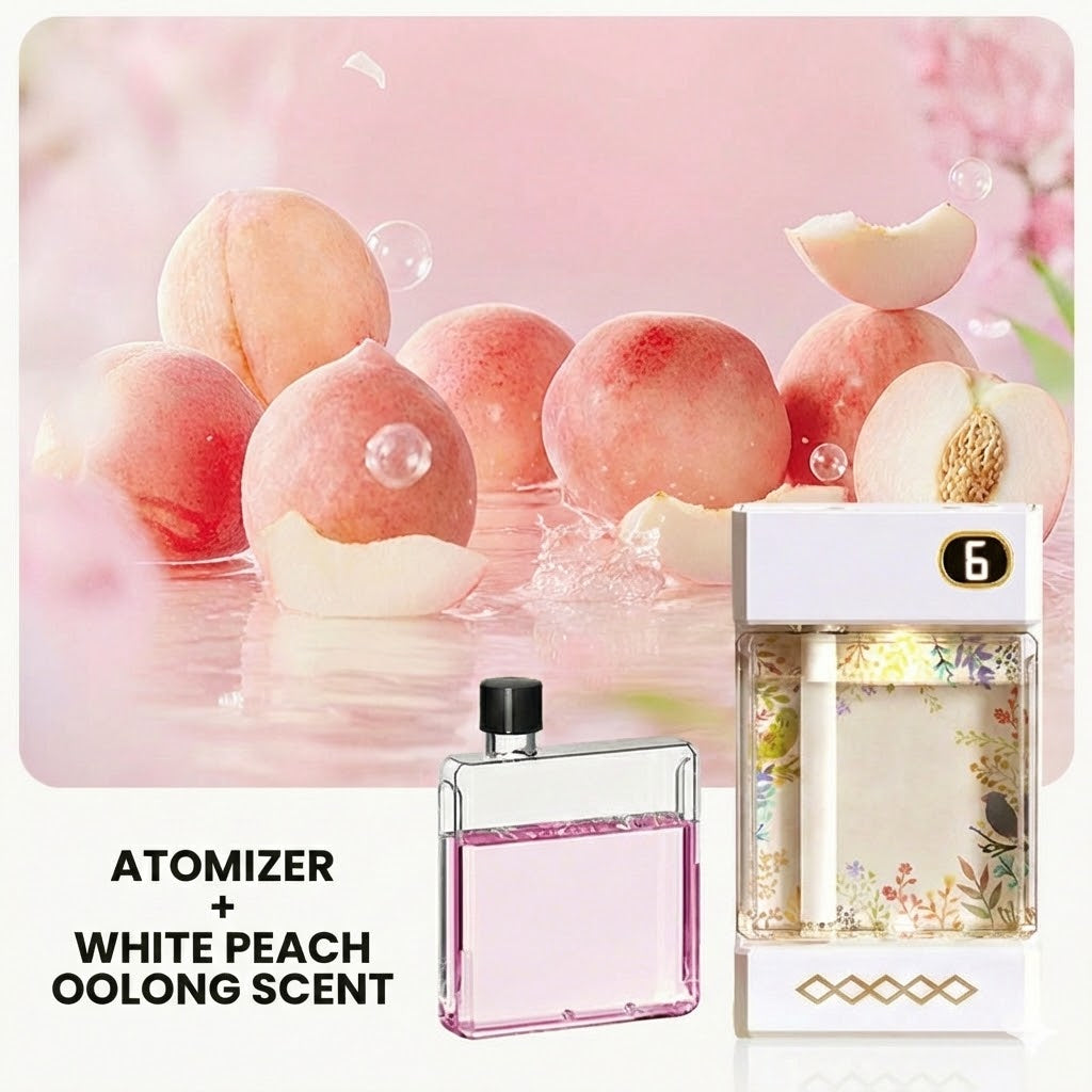 Wireless Aromatherapy Diffuser – USB Rechargeable – Nebulizer with LED Light
