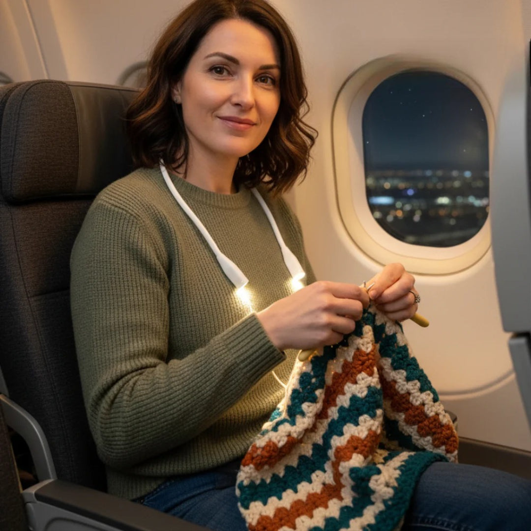 Rechargeable LED Neck Light for Reading & Knitting (Dimmable)