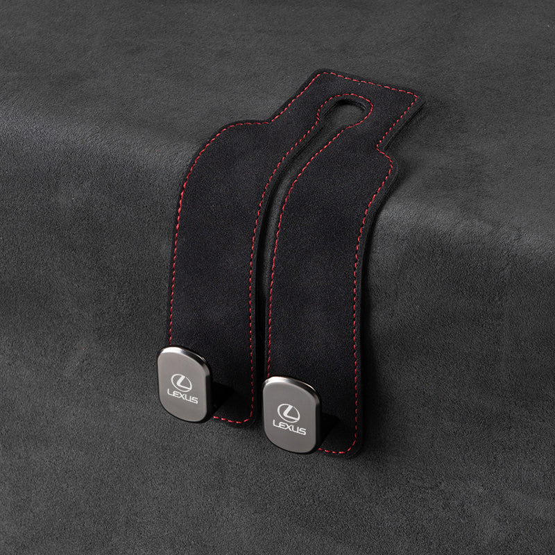 Double Car Headrest Hook with Logo