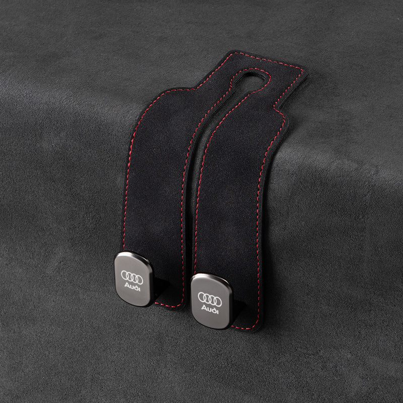 Double Car Headrest Hook with Logo