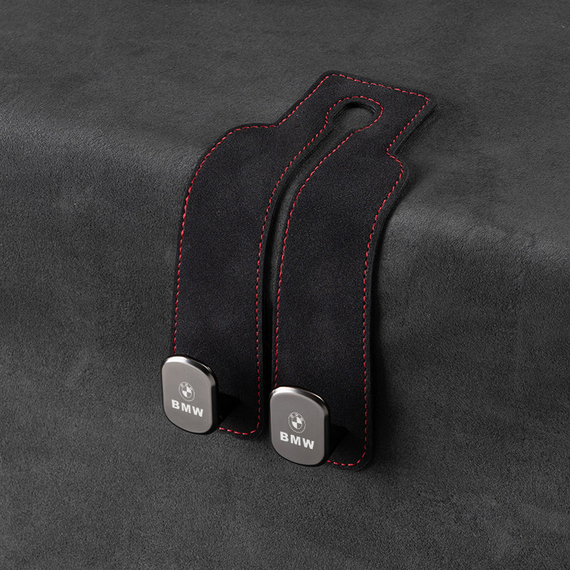 Double Car Headrest Hook with Logo