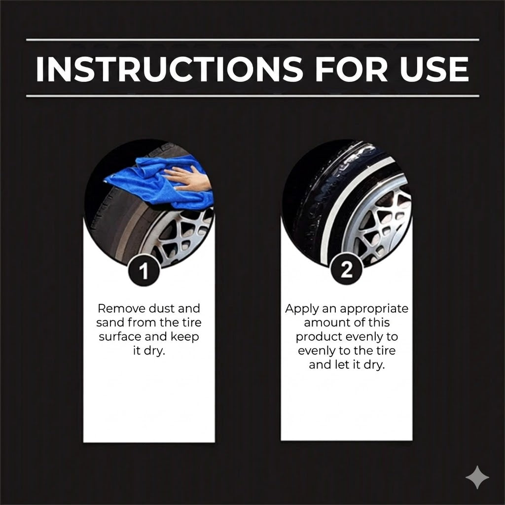 Car Tire Maintenance Cream