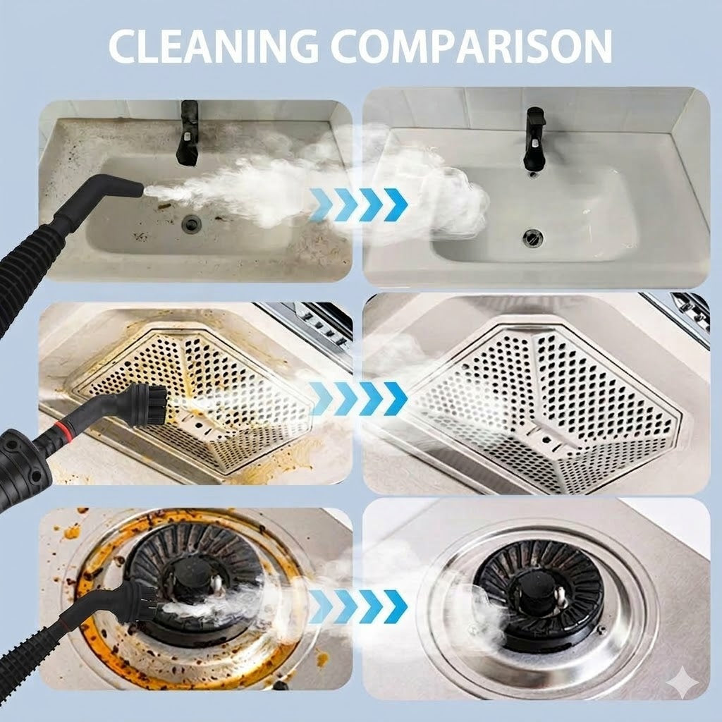 Steam Cleaner – Powerful Handheld Steam Cleaner for Deep Cleaning