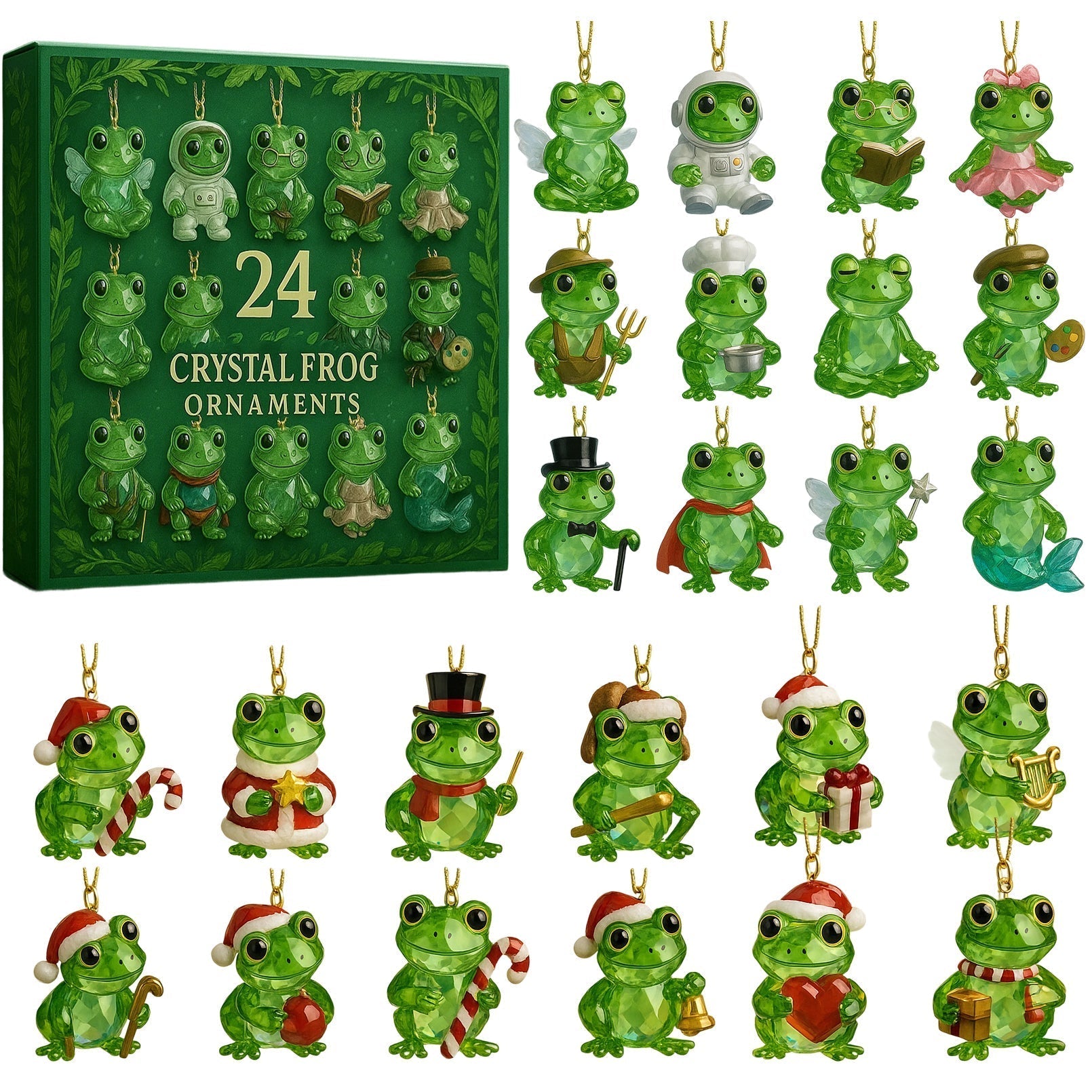 The Enchanting Crystal Frogs Advent Calendar 2025