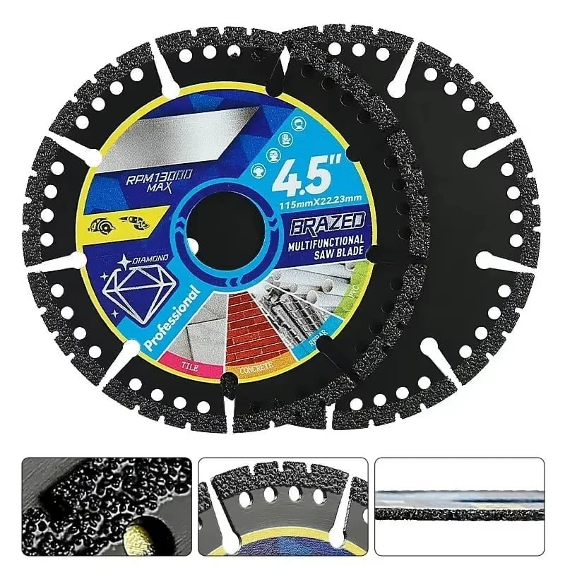 [Set of 4] Universal Diamond Grinding Discs
