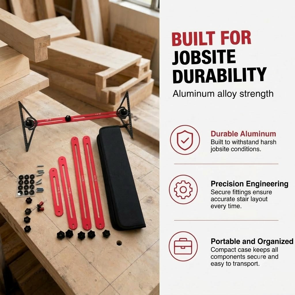 Durable Aluminum Measuring Tool – Precise Measurement for DIY & Professional Use