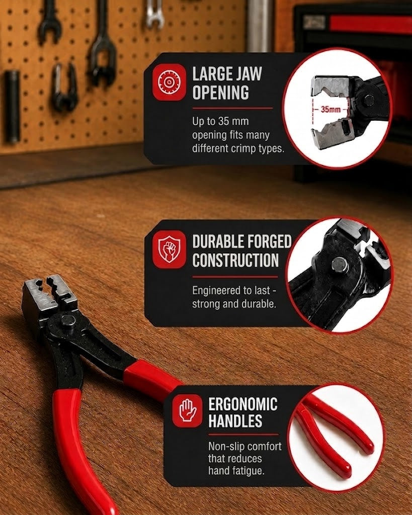 ProReach 5-Piece Electrical Connector Disconnect Pliers Set – Specialized Automotive & Electrical Tool