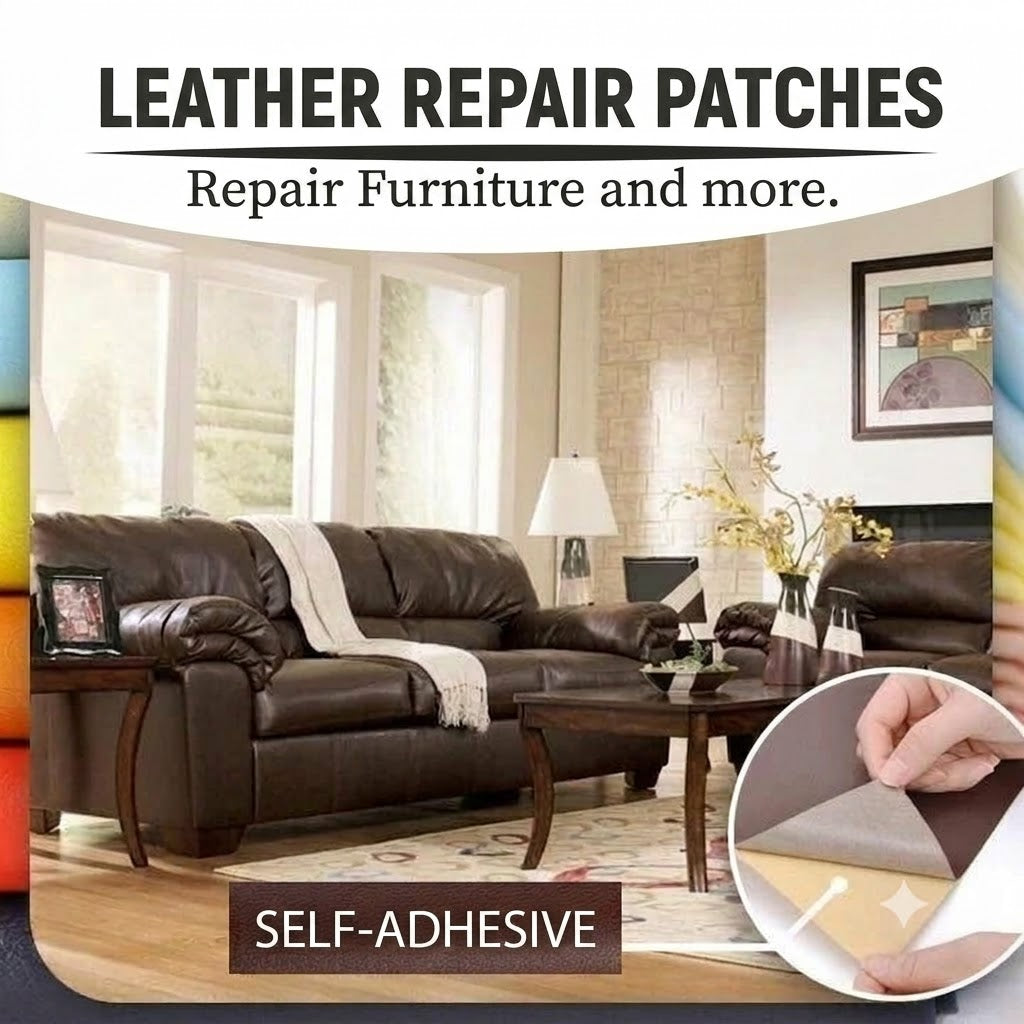 🛋️ Self-Adhesive Leather Repair Kit