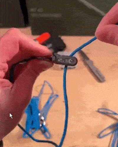 Cord & Rope Tensioner with Quick-Release