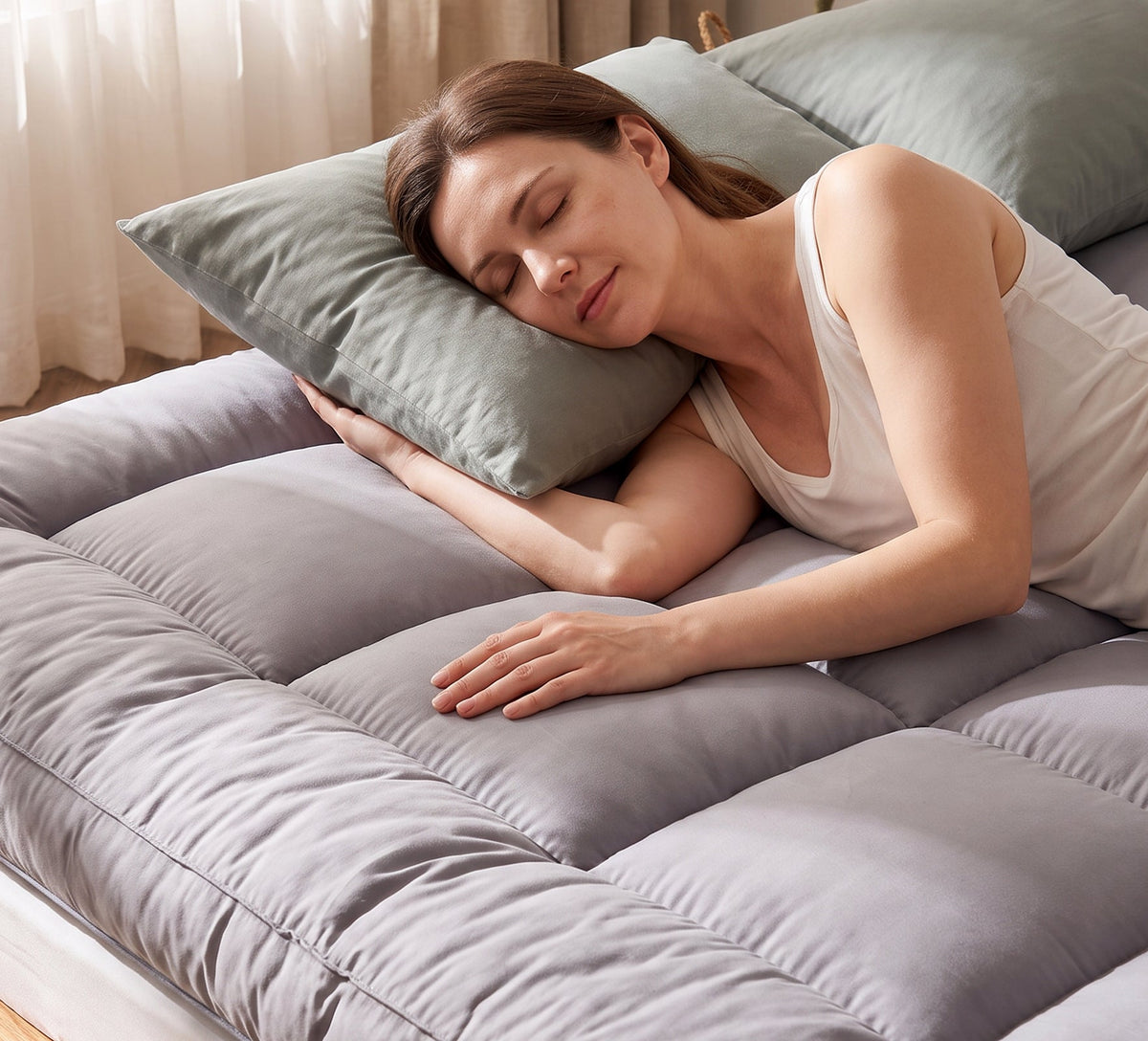 Soft Quilted Mattress Topper