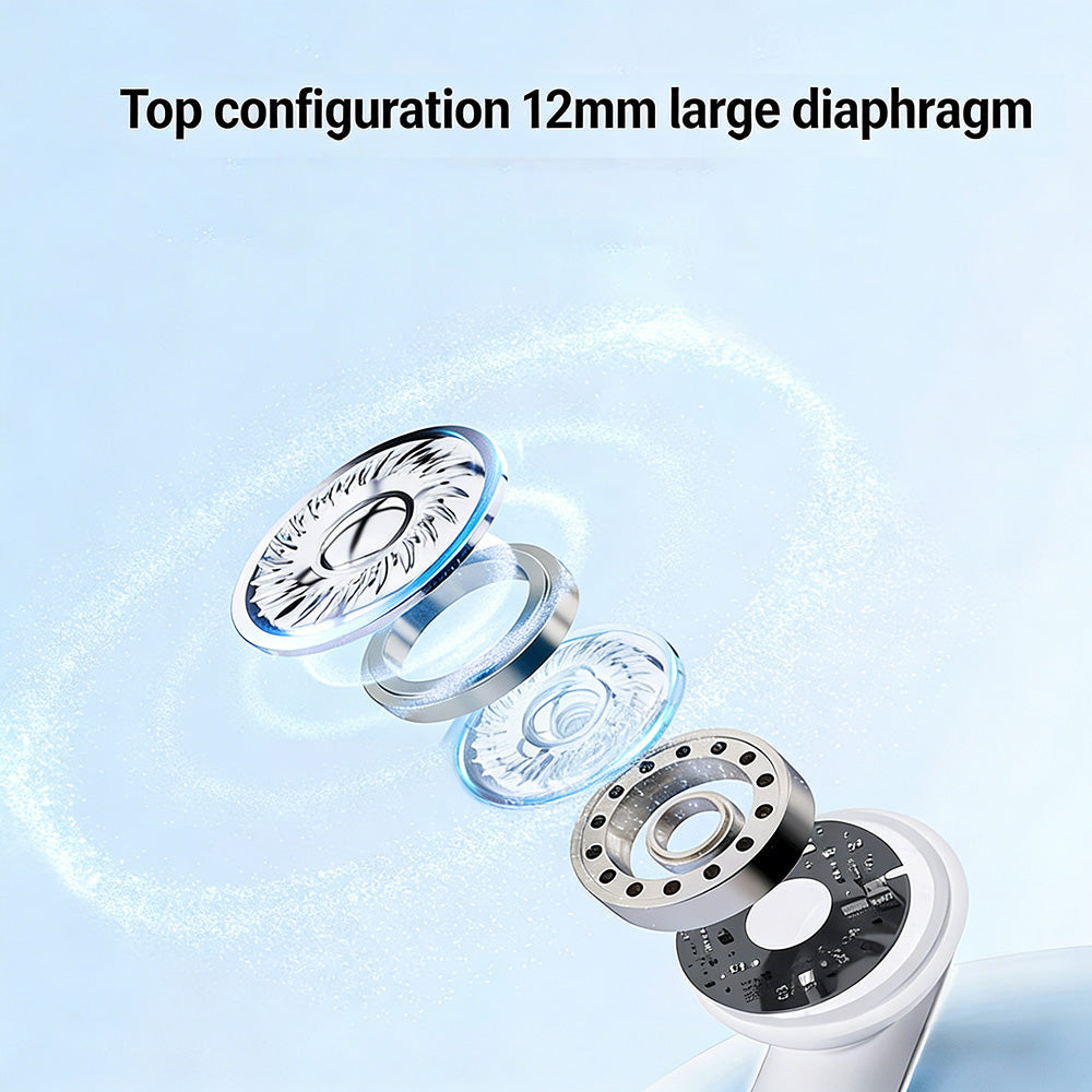 2-in-1 Wireless Bluetooth Headphones with Ear Hooks and Earbuds – 30 Hours Playtime