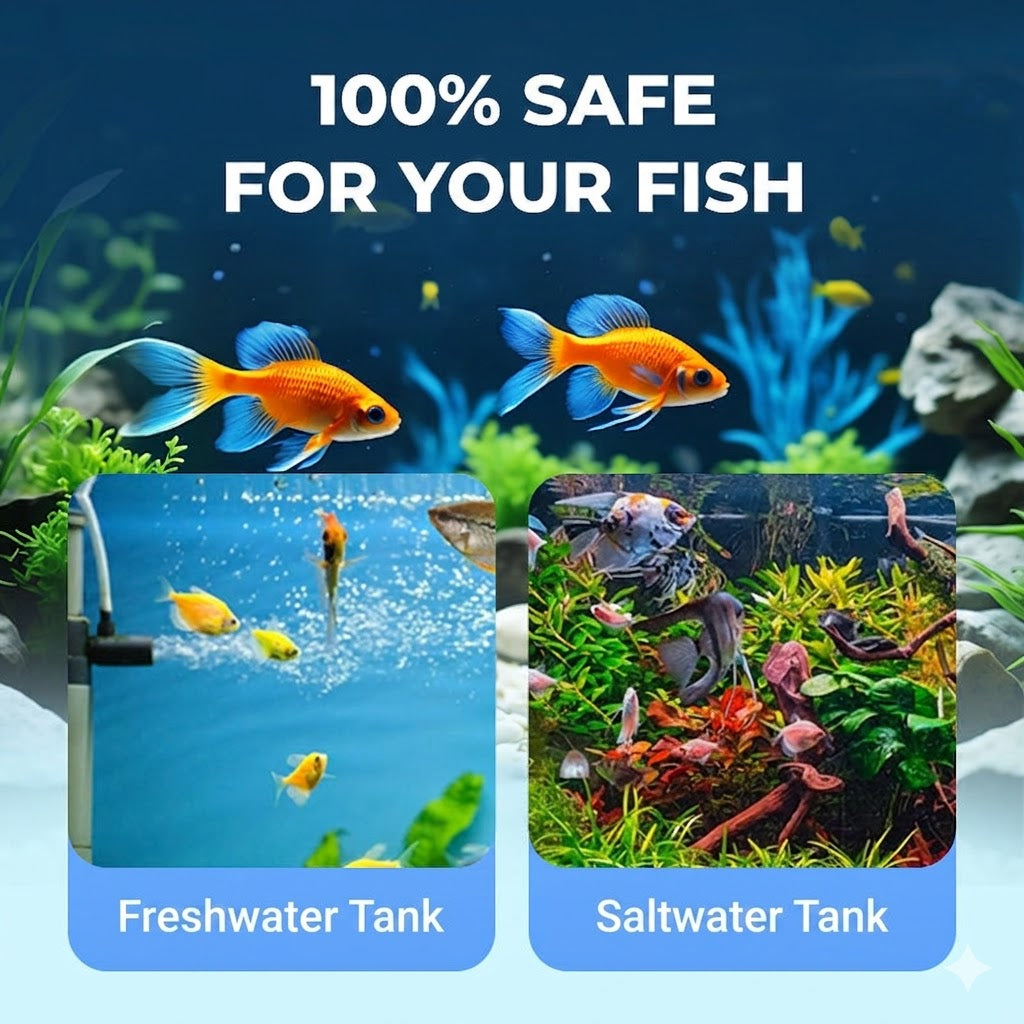 Powerful Aquarium Water Clarifier - 100ml - Against Cloudy Water
