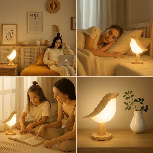 Bird Night Light – Cute and Soft Glow for the Night