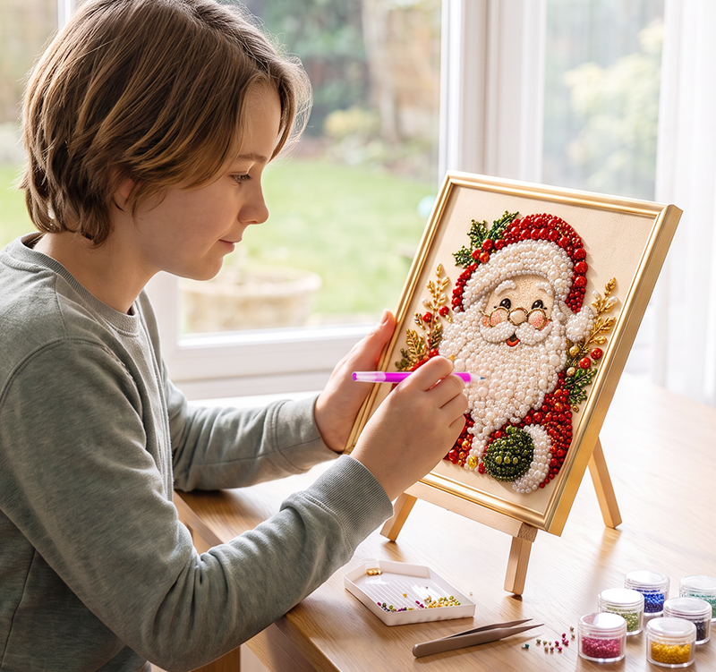 🔥 50% OFF – LIMITED TIME! 🎨💎 Relaxing DIY Christmas Diamond Painting Kit – Easy for Beginners 🎄