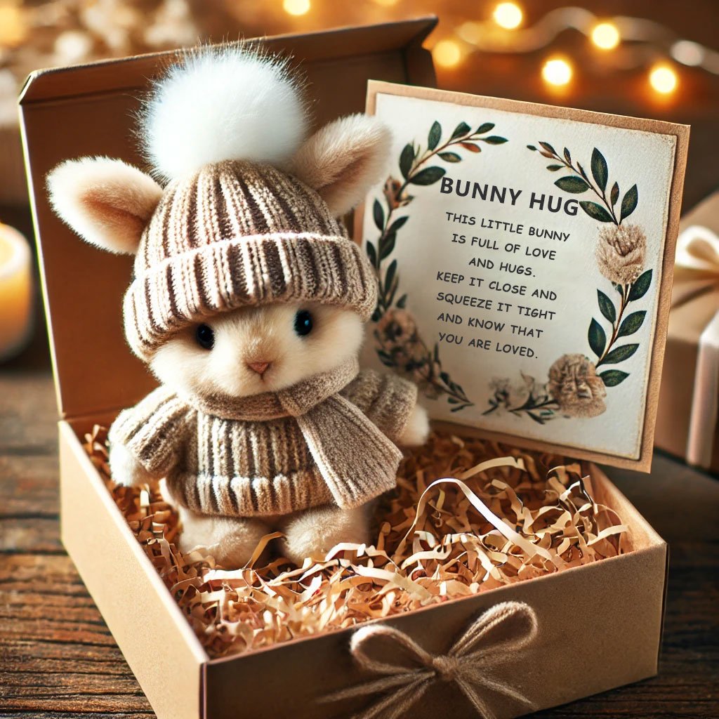 Handmade Mini Bunny Plushies - Cute Easter Gift & Decoration