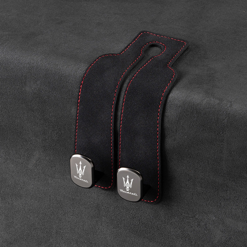 Double Car Headrest Hook with Logo