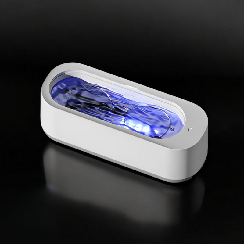 Clearzy™ Professional Ultrasonic Cleaner - 360° Deep Cleaning Bath for Jewelry, Glasses & Dentures