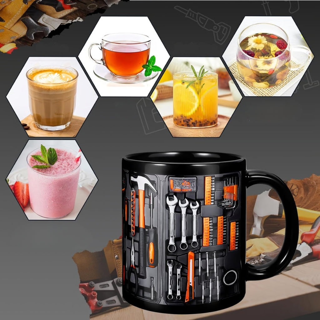 Tough Guy Mug - Toolbox Design