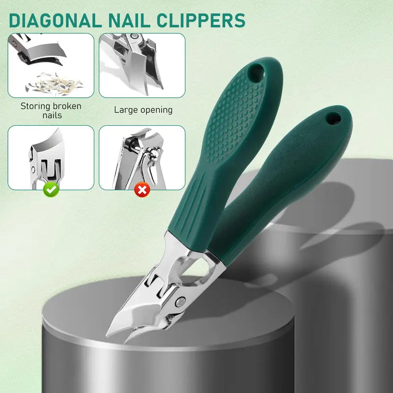 Professional Toenail Clippers for Ingrown and Thick Nails – Eagle Beak Design
