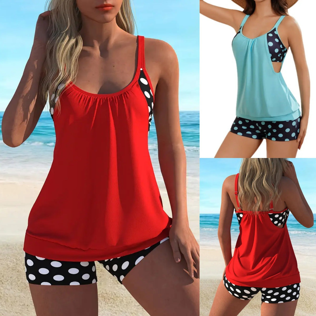 Women's Two-Piece Polka Dot Bikini