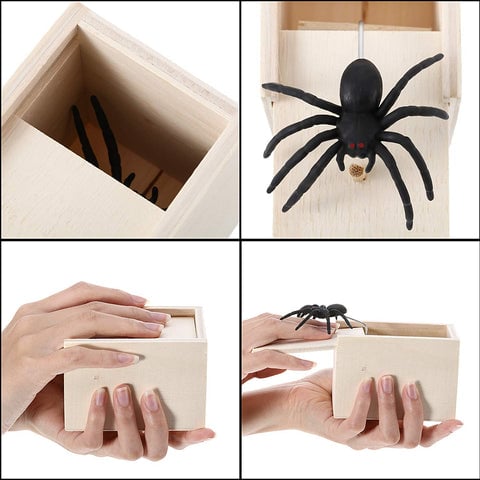 Funny Spider Prank Box