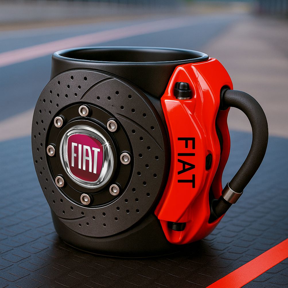 Brake Pad Mug – The Perfect Coffee Cup for True Car Lovers