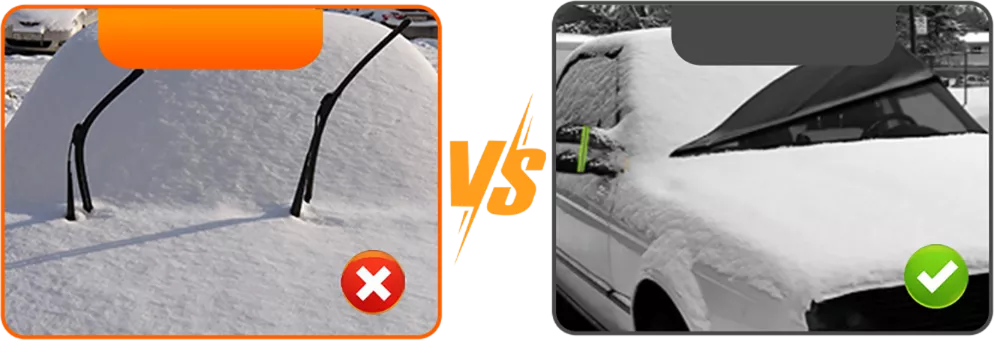 Magnetic Anti-Ice Windshield Cover