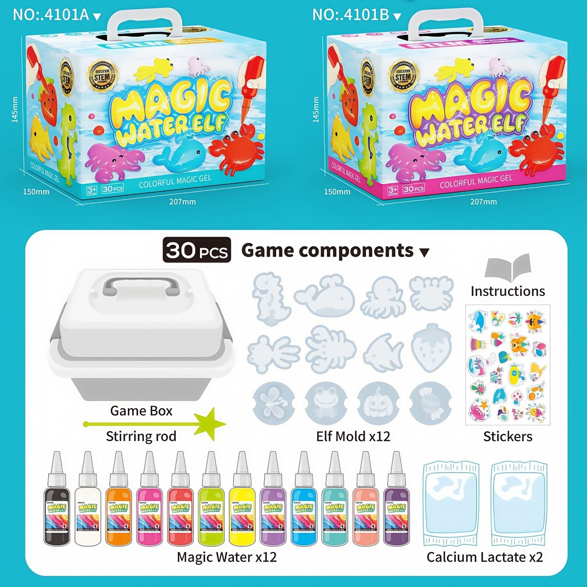 DIY Water Beads Play Set