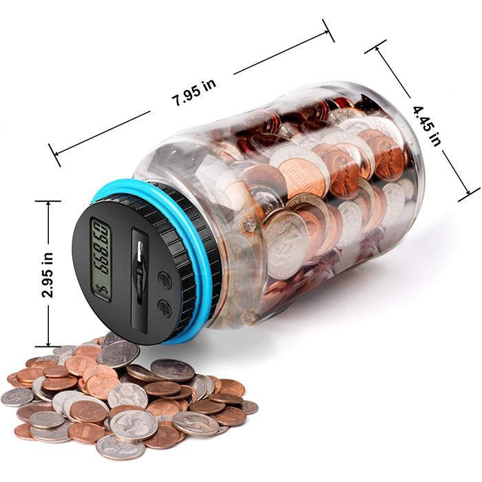 Digital Piggy Bank with Automatic Counter