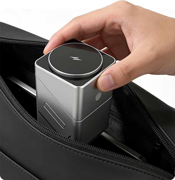 3-in-1 Foldable Magnetic Wireless Charging Station