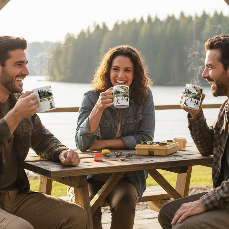 Fisherman Coffee Mug - Funny Gift
