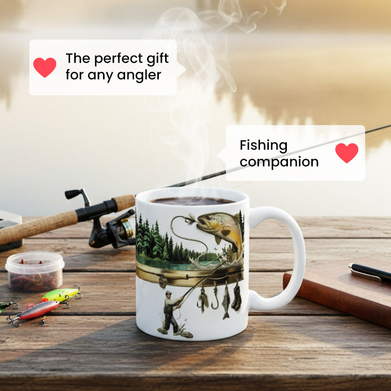 Fisherman Coffee Mug - Funny Gift