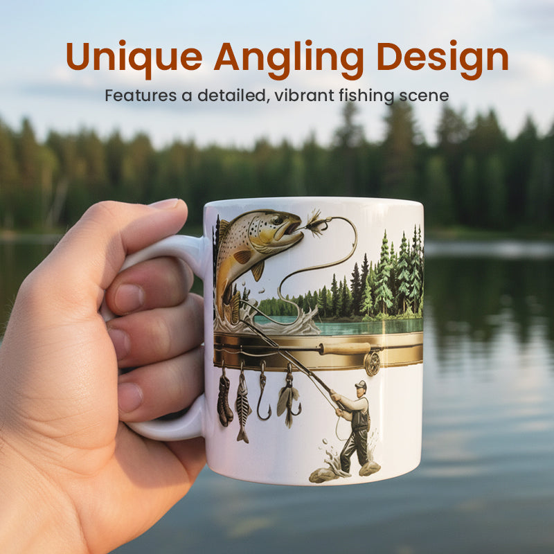 Fisherman Coffee Mug - Funny Gift