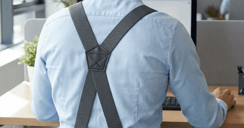 Durable and Adjustable Elastic Suspenders