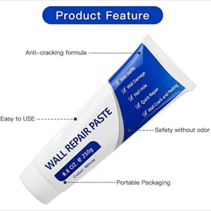 Wall Filler White - 250g - Repair Paste for Holes and Cracks