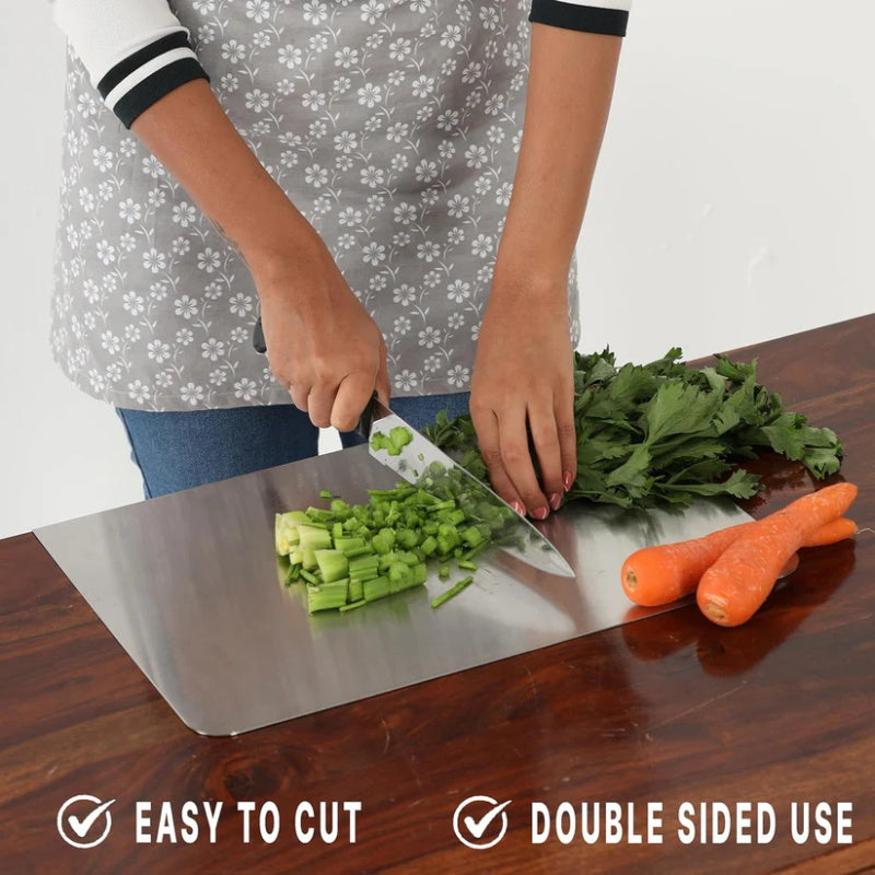 Stainless Steel Cutting Board for the Kitchen Counter