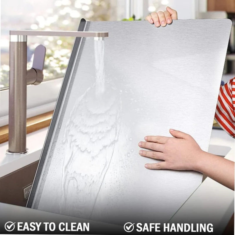 Stainless Steel Cutting Board for the Kitchen Counter
