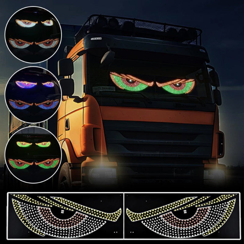 LED Devil Eyes for the Car Windshield