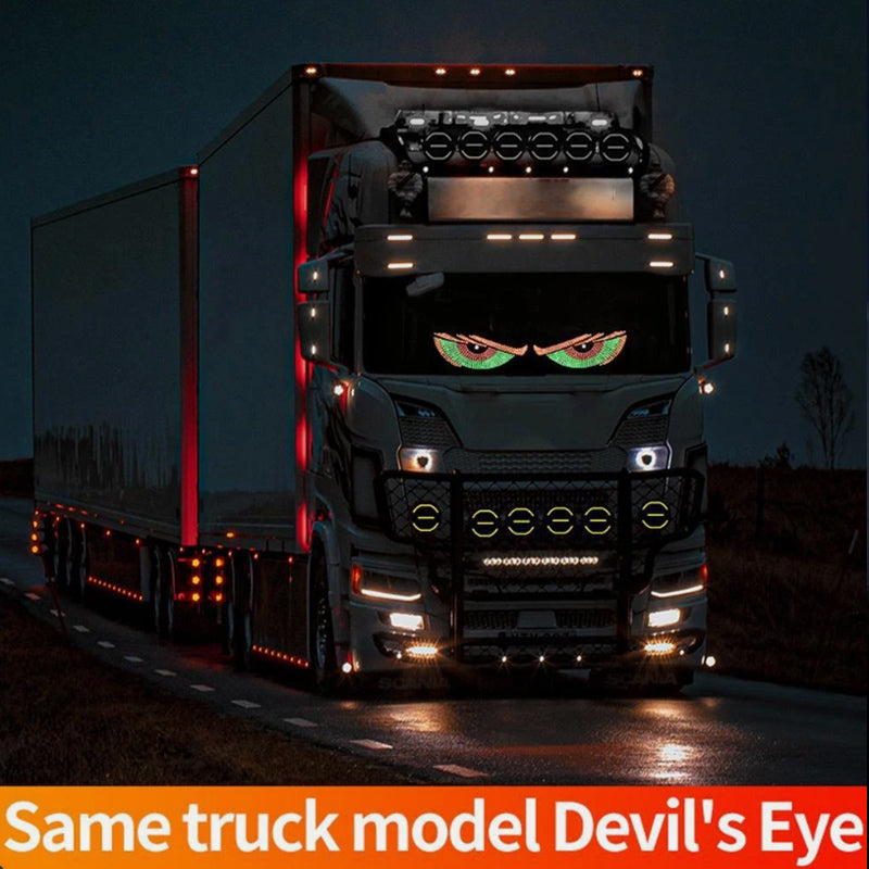 LED Devil Eyes for the Car Windshield