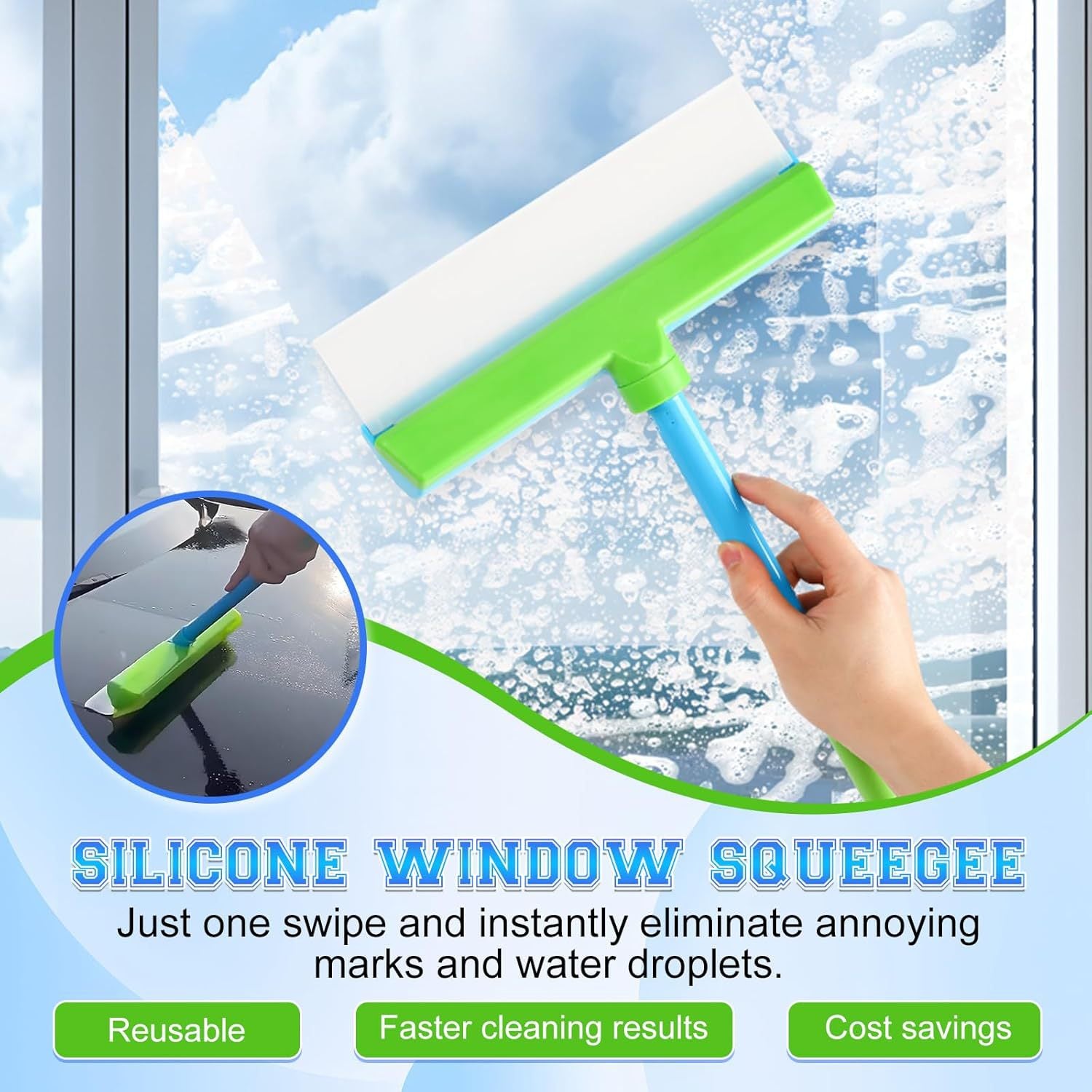 Streak-Free Wiper Blades Set - Universal - Silent & Durable