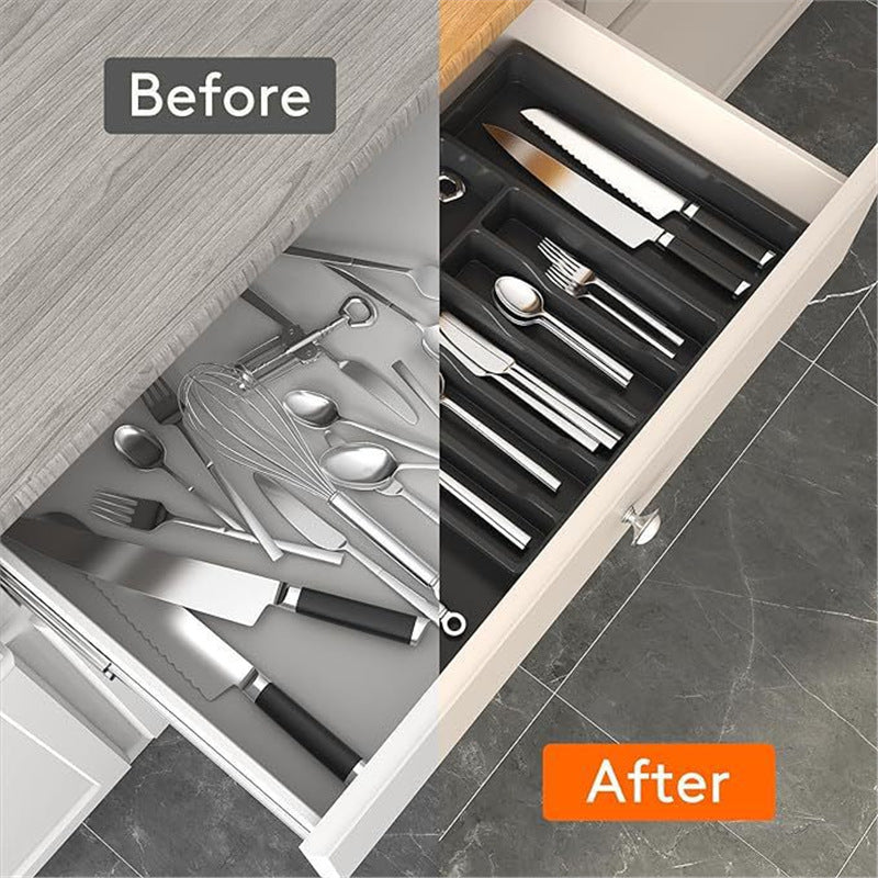 Expandable Cutlery Tray for Kitchen Drawer