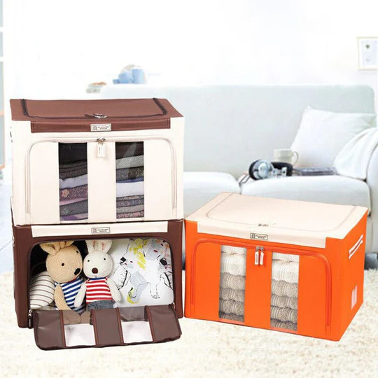 Large Clothing Storage Box with Lid