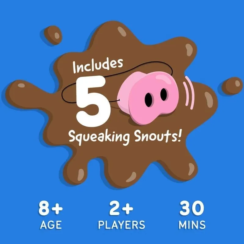 Pig Snout Party Game – The Ultimate 'Don't Laugh' Board Game